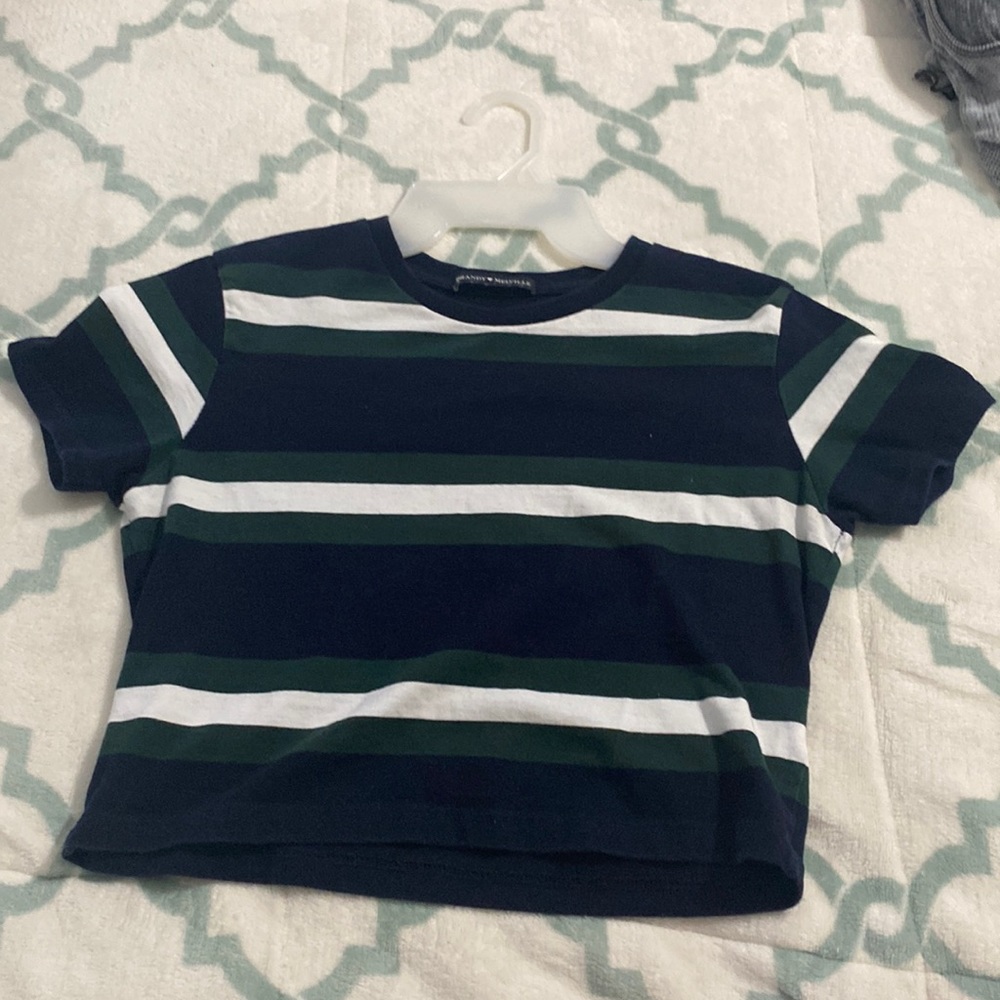 brandy melville cropped tee